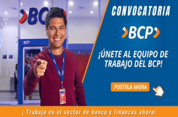 Únete al BCP Oportunidades de Empleo para Ti