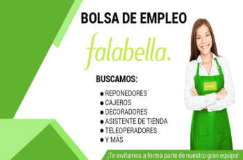 Trabaja en Falabella ¡Postula Hoy Mismo!
