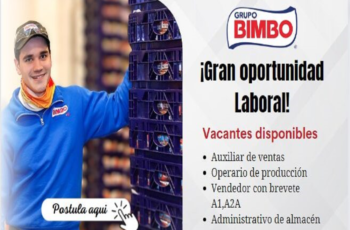 Únete a Bimbo Oportunidades de Empleo para Ti